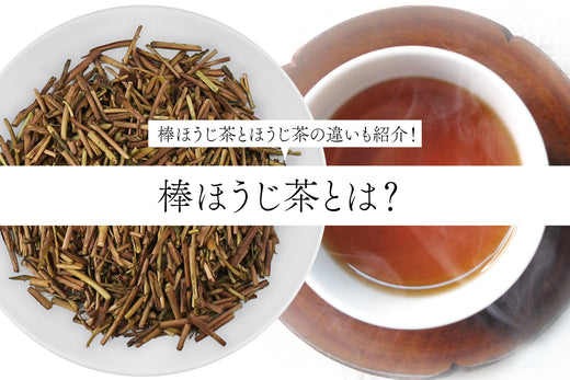 棒ほうじ茶とは？棒ほうじ茶とほうじ茶の違いも紹介！