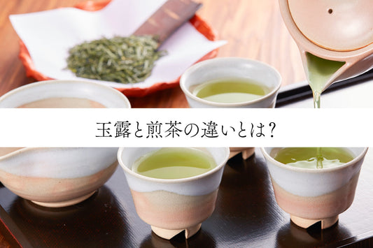 玉露と煎茶の違いとは？それぞれの特徴を紹介！